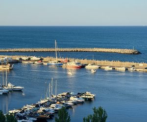 Constanța marina on the Black Sea