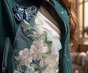 Emerald Secret Garden front detail